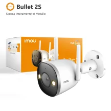 Telecamera di sicurezza IMOU Bullet 2S 2MP PRO Outdoor Col Cam [IPC-F26FP]