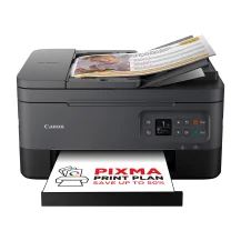 Stampante inkjet Canon PIXMA TS7450i BK stampante a getto d'inchiostro A colori 4800 x 1200 DPI A4 Wi-Fi (Canon - Multifunction printer colour ink-jet [210 297 mm], Legal [216 356 mm] [original] A4/Legal [media] up to 13 ipm [printing] 200 [5449C008AA]