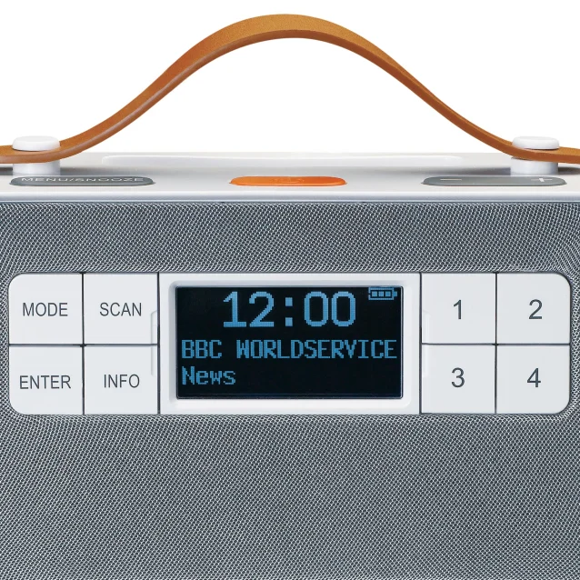 Lenco PDR-065WH radio Portatile Digitale Bianco [PDR-065WH]