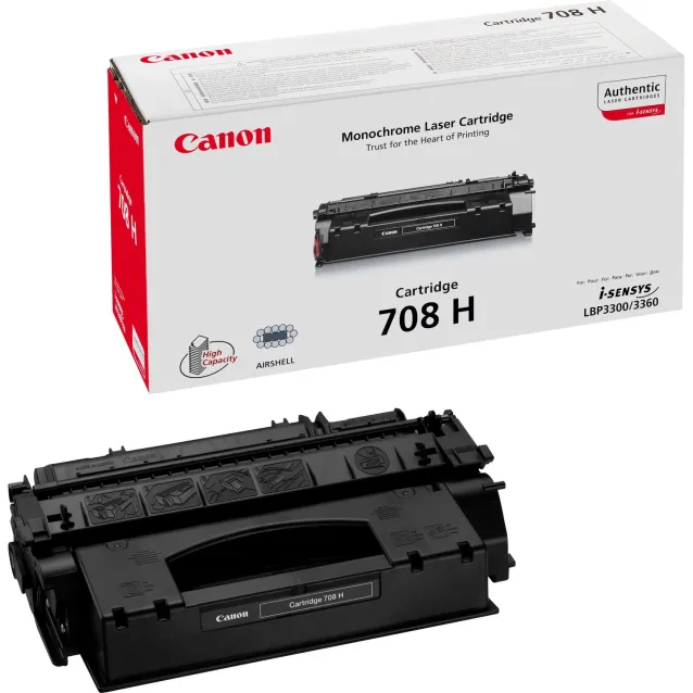 Canon 708H cartuccia toner 1 pz Originale Nero [0917B002]
