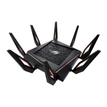 ASUS Rapture GT-AX11000 router wireless Gigabit Ethernet Banda tripla (2.4 GHz/5 GHz) Nero [90IG04H0-MO3G00]