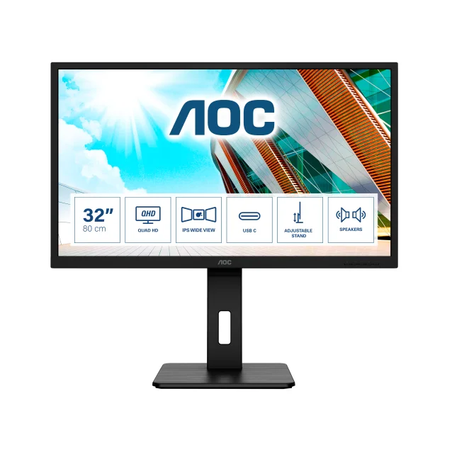 AOC Q32P2CA Monitor PC 80 cm (31.5