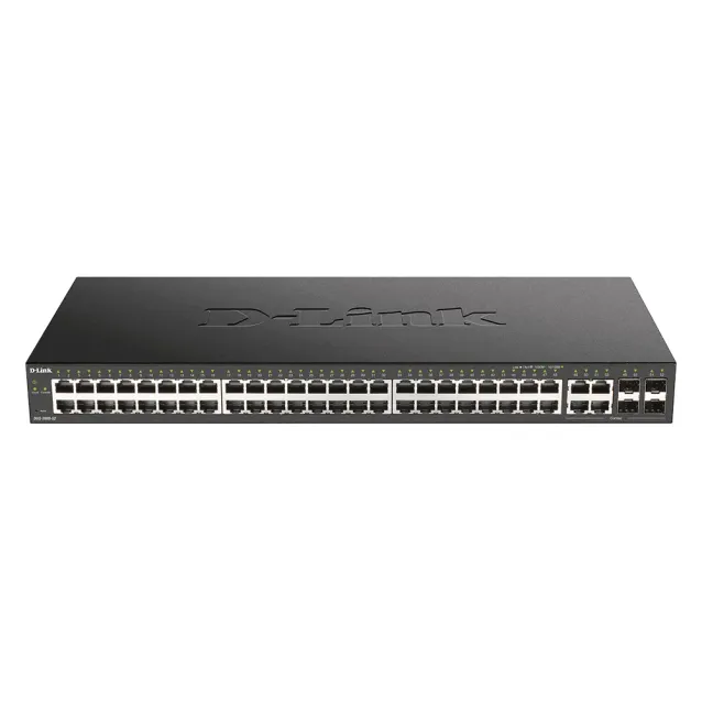 D-Link DGS-2000-52 switch di rete Gestito L2/L3 Gigabit Ethernet (10/100/1000) 1U Nero [DGS-2000-52]