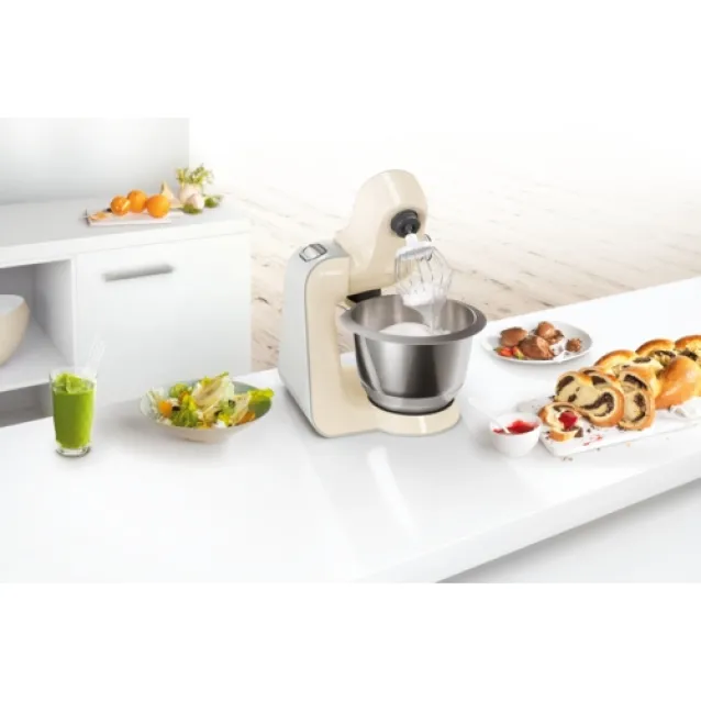 Bosch MUM58920 robot da cucina 1000 W 3,9 L Beige, Grigio, Stainless steel [MUM58920]