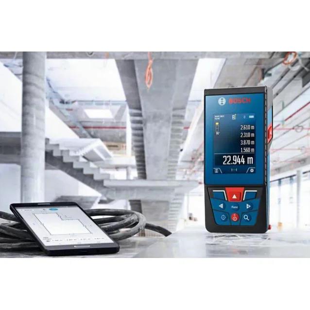 Bosch GLM 100-25 C Professional telemetro Nero, Blu, Rosso 4x 0,08 - 100 m [0601072Y00]