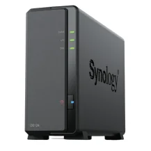 Synology DiskStation DS124 server NAS e di archiviazione Desktop Collegamento ethernet LAN Nero RTD1619B [DS124]