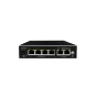 LevelOne FEP-0631 switch di rete Fast Ethernet (10/100) Supporto Power over (PoE) Nero [FEP-0631]