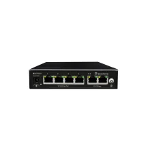 LevelOne FEP-0631 network switch Fast Ethernet (10/100) Power over Ethernet (PoE) Black
