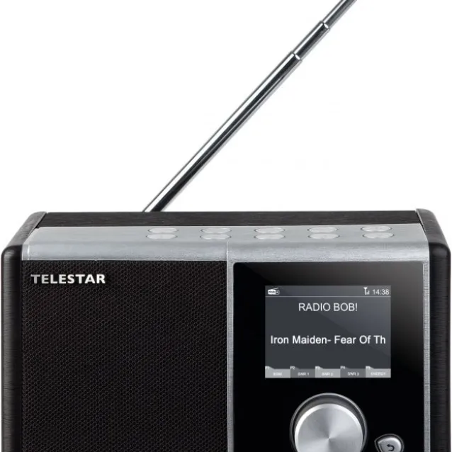 Radio Telestar M 10 Portatile Analogico e digitale Nero [5320100]