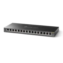 Switch di rete TP-Link TL-SG116E Non gestito L2 Gigabit Ethernet (10/100/1000) Nero [TL-SG116E]