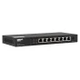 QNAP QSW-1108-8T switch di rete Non gestito 2.5G Ethernet (100/1000/2500) Nero [QSW-1108-8T]