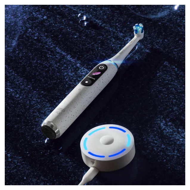 Spazzolino elettrico Oral-B iO Series 10 Adulto rotante-oscillante Bianco [435457]