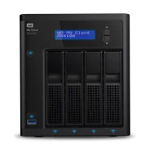 Server NAS Western Digital My Cloud PR4100 Desktop Collegamento ethernet LAN Nero N3710 [WDBNFA0320KBK-EESN]
