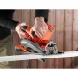 Black & Decker CS1550-QS sega circolare portatile 19 cm Nero, Arancione 5500 Giri/min 1500 W [CS1550-QS]