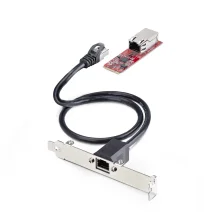 StarTech.com Scheda di Rete M.2 2280 2.5GbE a 1 porta, velocità multi-Gigabit (2.5G/1G/100M/10M), NIC NBASE-T (802.3bz), B+M Key, Interfaccia Ethernet PCIe per PC SFF/Desktop [MR12GI-NETWORK-CARD]