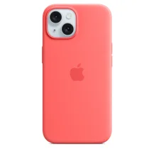 Custodia per smartphone Apple MagSafe in silicone iPhone 15 - Guava (Apple Back cover for mobile phone compatibility guava 15) [MT0V3ZM/A]