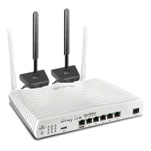 Draytek Vigor 2866L router wireless Gigabit Ethernet Dual-band (2.4 GHz/5 GHz) 4G Bianco [V2866L-DE-AT-CH]
