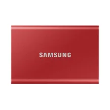 SSD esterno Samsung Portable T7 2 TB Rosso [MU-PC2T0R/WW]