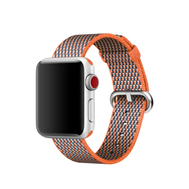 Apple MQVE2ZM/A accessorio per smartwatch Band Grigio, Arancione Nylon [MQVE2ZM/A]