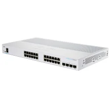 Switch di rete Cisco CBS350 Gestito L3 Gigabit Ethernet [10/100/1000] 1U Grigio (CBS350 MANAGED 24-PORT - GE 4X1G SFP) [CBS350-24T-4G-UK]