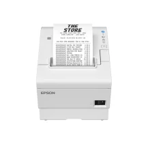 Stampante POS Epson TM-T88VII (131): USB, Ethernet, PoweredUSB, White [C31CJ57131]