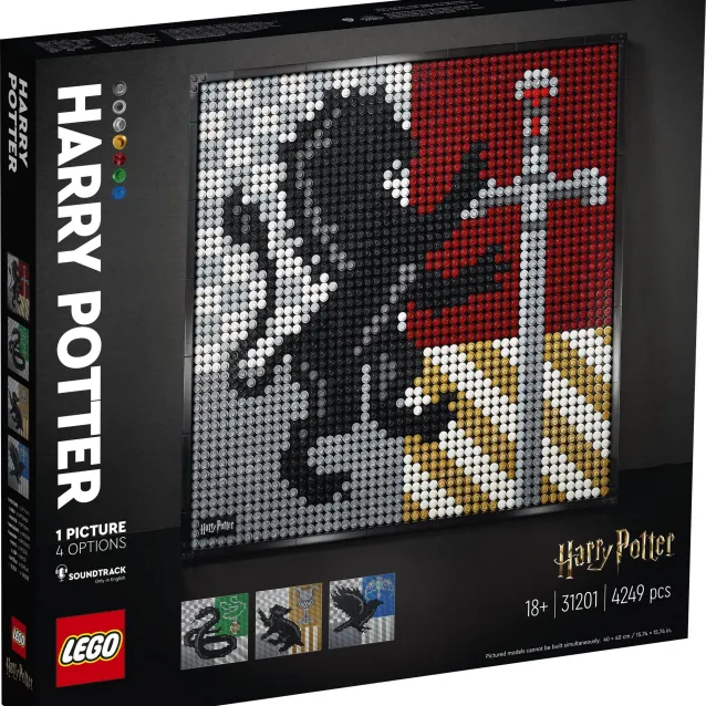 LEGO ART Harry Potter™ Hogwarts™ Crests [31201]