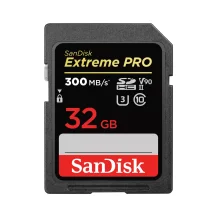 Memoria flash SanDisk Extreme PRO 32 GB SDHC UHS-II Classe 10 [SDSDXDK-032G-GN4IN]