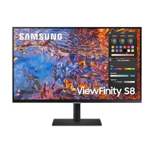 Samsung ViewFinity LS32B800PXU Monitor PC 81,3 cm [32] 3840 x 2160 Pixel 4K Ultra HD Nero (SAMSUNG 32IN S80PB MONITOR) [LS32B800PXUXXU]