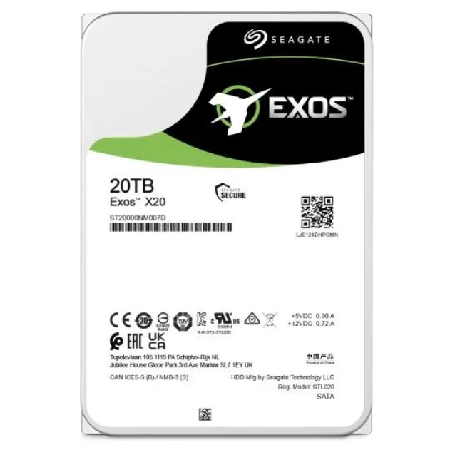 Seagate Enterprise ST20000NM007D disco rigido interno 3.5