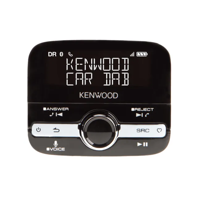 Autoradio Kenwood KTC-500DAB Ricevitore multimediale per auto Nero Bluetooth