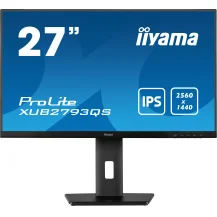 iiyama ProLite XUB2793QS-B1 Monitor PC 68,6 cm [27] 2560 x 1440 Pixel Wide Quad HD LED Nero (XUB2793QS-B1 27IN 2560X1440 IPS - 1000:1 16:9 1MS HDMI/HDCP) [XUB2793QS-B1]