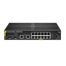 Switch di rete Aruba 6000 12G Class4 PoE 2G/2SFP 139W Gestito L3 Gigabit Ethernet (10/100/1000) Supporto Power over (PoE) 1U [R8N89A#ABB]