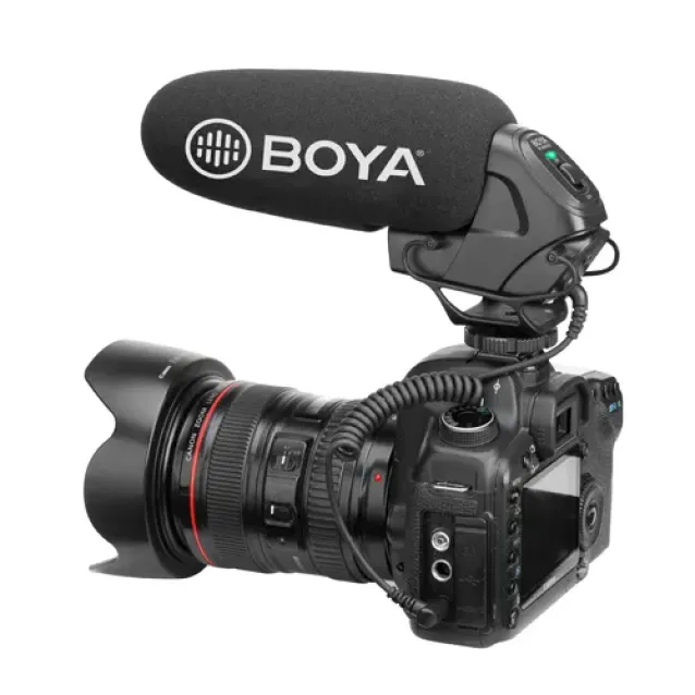 BOYA BY-BM3030 microfono Nero Microfono per fotocamera digitale [BY-BM3030]