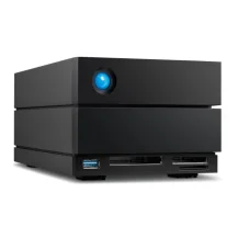 LaCie 2BIG DOCK array di dischi 20 TB Desktop Nero [STLG20000400]