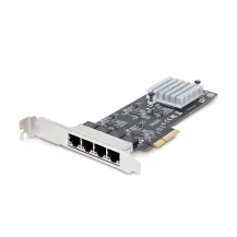 StarTech.com PR42GI-NETWORK-CARD scheda di rete e adattatore Interno Ethernet 2500 Mbit/s (4-PORT 2.5G PCIE NETWORK CARD - QUAD NBASE-T ETHERNET CARD) [PR42GI-NETWORK-CARD]