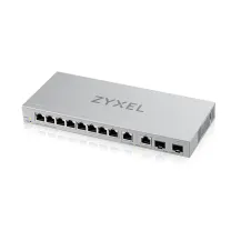 Zyxel XGS1210-12-ZZ0101F switch di rete Gestito Gigabit Ethernet [10/100/1000] Grigio (XGS1210-12 - 12-PORT MNGD MULTIGIG SWITCH) [XGS1210-12-ZZ0101F]