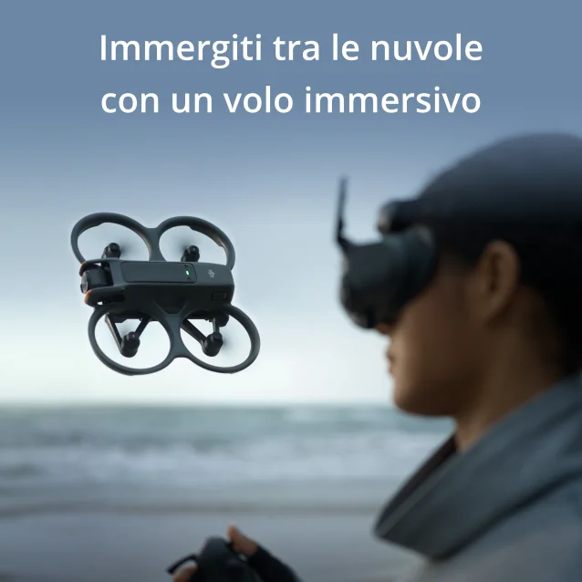 Drone con fotocamera DJI Avata 2 Fly More Combo (1 batteria)