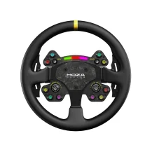 MOZA Racing RS V2 Steering Wheel Round - Leather 33 cm [RS25]