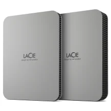 Hard disk esterno LaCie Mobile Drive (2022) disco rigido 2 TB Argento [STLP2000400]
