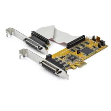 StarTech.com Scheda PCIe express seriale a 8 porte con 16550 UART (8-PORT PCI EXPRESS SERIAL CARD - LOW PROFILE RS-232) [PEX8S1050LP]