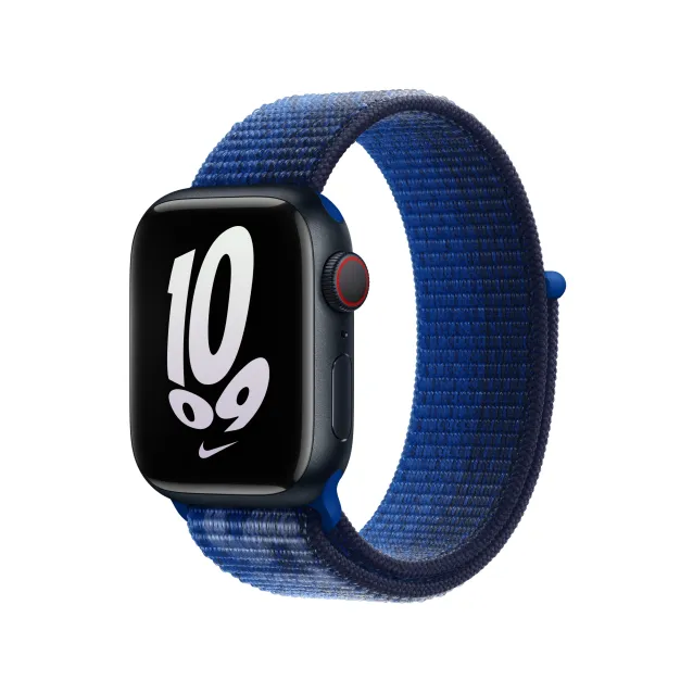 Apple MPHY3ZM/A accessorio indossabile intelligente Band Blu marino Nylon (Apple Nike - Strap for smart watch 41 mm 130-190 midnight navy) [MPHY3ZM/A]