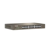 Switch di rete Tenda 24-port Gigabit Ethernet Non gestito Blu [TEG1024D]