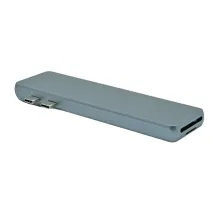 ProXtend USBC-MULTI8-001 replicatore di porte e docking station per notebook USB 3.2 Gen 1 [3.1 1] Type-C Grigio (USB-C 8in1 MacBook MultiHub - Warranty: 12M) [USBC-MULTI8-001]