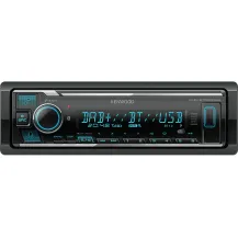 Autoradio Kenwood Electronics KMM-BT508DAB Ricevitore multimediale per auto Nero 200 W Bluetooth