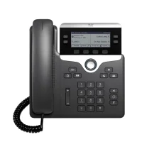 Cisco 7821 telefono IP Nero, Argento 2 linee (Cisco Phone - VoIP phone SIP, SRTP lines) Versione UK [CP-7821-3PCC-K9=]