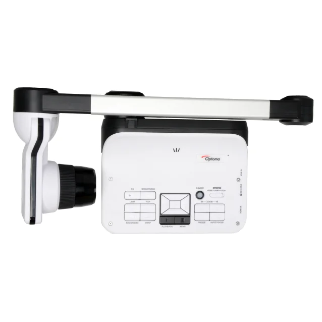 Fotocamera per documenti Optoma 8MP CAMERA 136 ZOOM fotocamera documento Nero, Bianco 25,4 / 3,2 mm (1 3.2