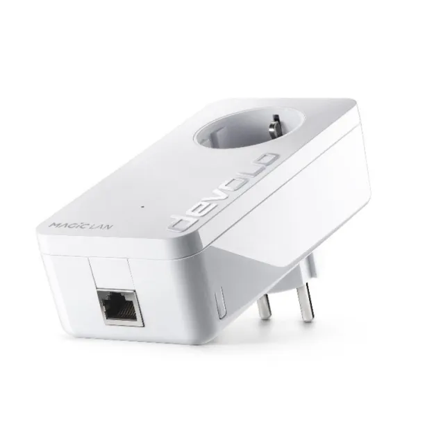 Powerline Devolo Magic 2 LAN 1-1-2 1000 Mbit/s Collegamento ethernet Bianco pezzo(i)