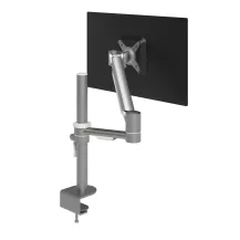 Dataflex 852 Morsa/Bullone di ancoraggio Argento (Dataflex Viewmate single monitor arm - silver desk clamp and bolt through height depth adjustment [5Years warranty]) [52.852]