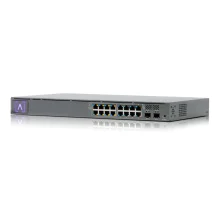 Switch di rete Alta Labs 16-poort PoE Gestito Gigabit Ethernet [10/100/1000] Supporto Power over [PoE] 1U Grafite (Alta 16 Port PoE+ 120W Powered Network - S16-POE) [S16-POE]