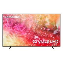 Samsung TV Crystal UHD 4K 65” UE65DU7170UXZT Smart Wi-Fi Black 2024, Processore 4K, Upscaling, Slim Look Design, OTS Lite [UE65DU7170UXZT]